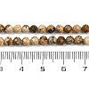 Natural Picture Jasper Beads Strands G-P572-B03-4mm-5