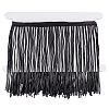 1 Yard Plastic Beaded Tassel Ribbon DIY-OC0013-14A-1