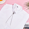 4Pcs Alloy Star Boho Tie Lariat Necklaces for Women NJEW-ME0001-21-4