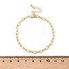 Brass Cable Chain Bracelet for Women BJEW-A065-10G-5