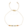 Natural stone constellation bracelet with 12 zodiac signs X-NR2952-7-1