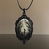 Halloween Alloy Pendant Necklaces PW-WGAE9C8-01-3