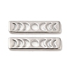 Brass Moon Phase Bar Links KK-H756-01P-2