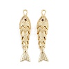 Brass Micro Pave Cubic Zirconia Pendants X-KK-A269-01C-G-1