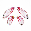 Epoxy Resin Butterfly Wing Pendants FIND-N005-65F-1