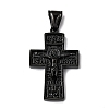 304 Stainless Steel Pendants STAS-I370-01EB-03-1