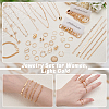 1 Bag Iron with Alloy Hoop Earrings & Stud Earrings & Pendant Necklaces & Rings & Bracelets SJEW-UN0001-20-4