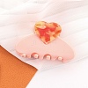 Heart Acetate Claw Hair Clips PW-WG72AF5-03-1