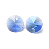 Glass Rhinestone Charms RGLA-L017-C-M-3
