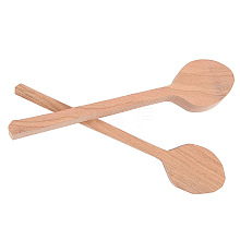 Gorgecraft Wood Carving Spoon AJEW-GF0001-39A