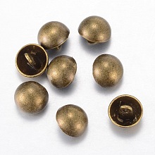 Alloy Shank Buttons BUTT-D054-11.5mm-06AB