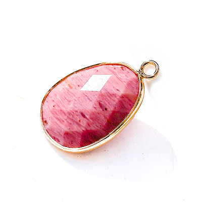 Natural Rhodonite Pendants PW-WG32281-09-1