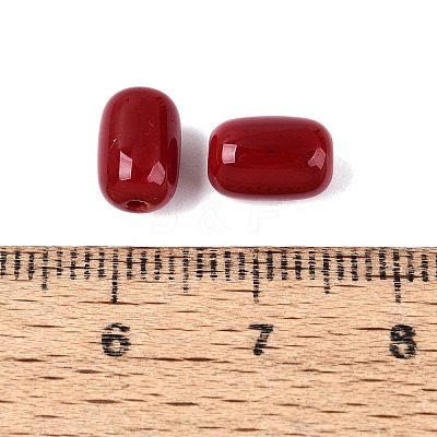 Opaque Glass Beads GLAA-Z012-01S-1