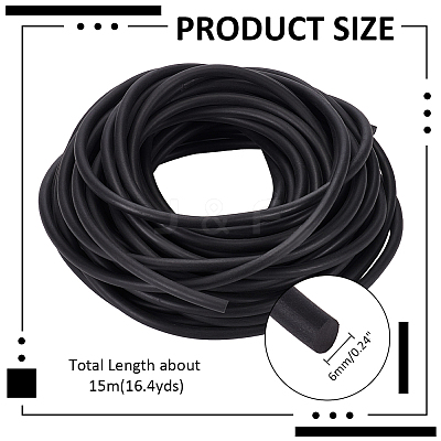 1 Roll Round Nitrile Rubber Cord OCOR-NB0001-91-1