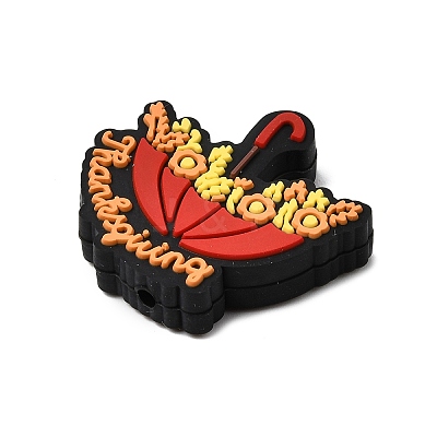 Thanksgiving Theme Silicone Beads SIL-J001-01A-1