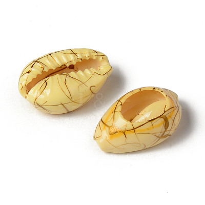 Natural Cowrie Shell Beads X-SSHEL-N0232-08F-1