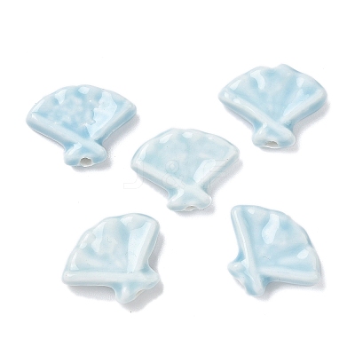 Glazed Porcelain Beads PORC-K003-05-1