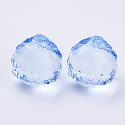 Transparent Acrylic Pendants TACR-Q261-B-V41-1