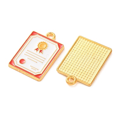 Graduation Season Alloy Pendants LS-AL-B001-01G-B-1