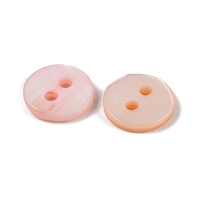 Freshwater Shell Buttons SHEL-C005-01C-08-1