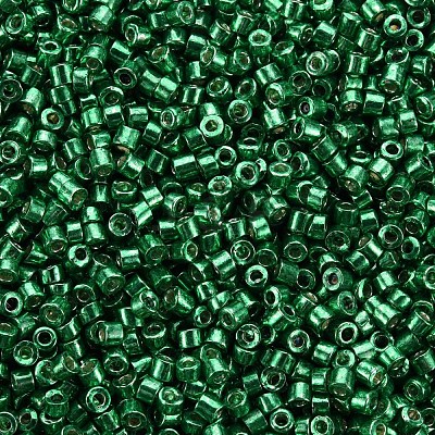Plated Glass Cylinder Beads SEED-S047-E-002-1