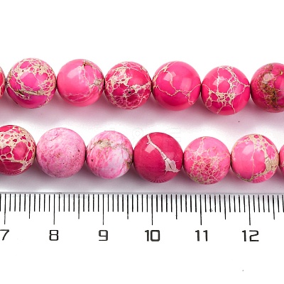 Dyed Natural Regalite/Imperial Jasper/Sea Sediment Jasper Beads Strands X-G-B124-C03-02-1