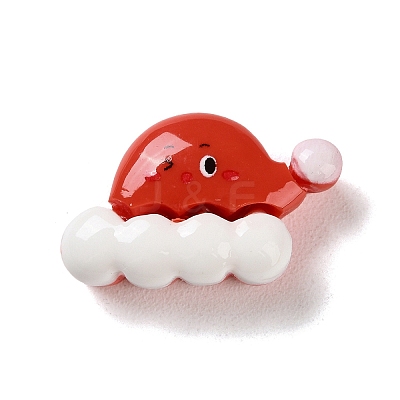 Christmas Theme Opaque Resin Decoden Cabochons RESI-F053-C07-1