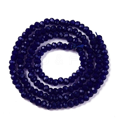 Glass Beads Strands EGLA-T021-01B-1