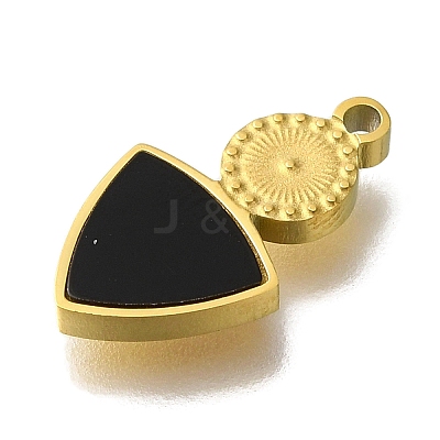 Ion Plating(IP) 304 Stainless Steel Manual Polishing Charms X-STAS-M059-07G-01-1