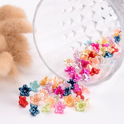 ABS Plastic Imitation Pearl Beads PL129Y-1