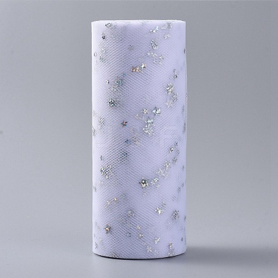 Glitter Sequin Deco Mesh Ribbons OCOR-I005-H18-1