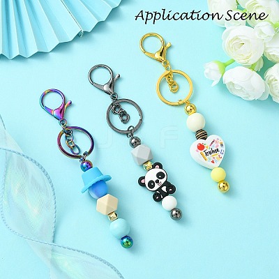 Alloy Bar Beadable Keychain for Jewelry Making DIY Crafts KEYC-A011-01B-1