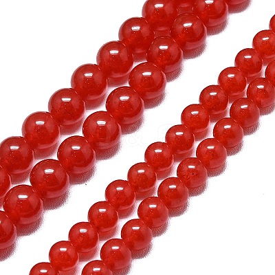 Natural Malaysia Jade Beads Strands G-L645-C01-12mm-16-1