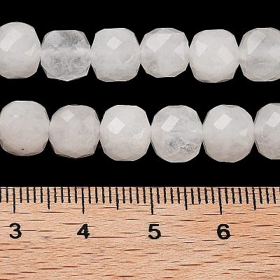 Natural White Jade Beads Strands G-H028-A09-17-1