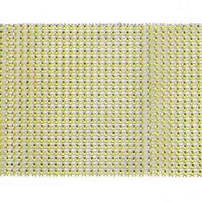 24 Rows Plastic Diamond Mesh Wrap Roll DIY-L049-05H-1
