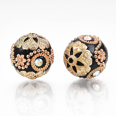 Handmade Indonesia Beads IPDL-N003-004G-A-1