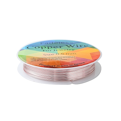 Copper Jewelry Wire CWIR-CW0.6mm-25-1