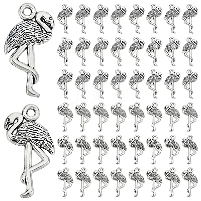 120Pcs Tibetan Style Alloy Pendants TIBEP-GO0001-05-1
