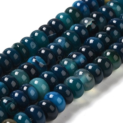 Natural Agate Beads Strands G-H295-C03-10-1