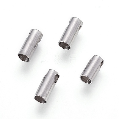 Tarnish Resistant 304 Stainless Steel Cord Ends STAS-K190-01D-P-1