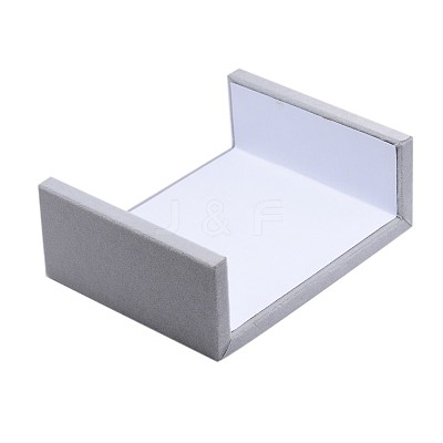 Wood with Velvet Jewelry Display Sets ODIS-N019-08-1