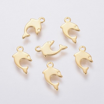 201 Stainless Steel Charms STAS-L234-072G-1