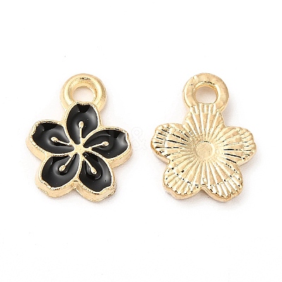 Alloy Enamel Charms ENAM-C005-34G-01-1