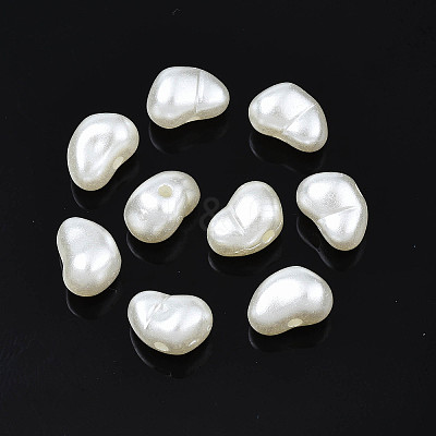 ABS Plastic Imitation Pearl Beads X-KY-S170-01-1