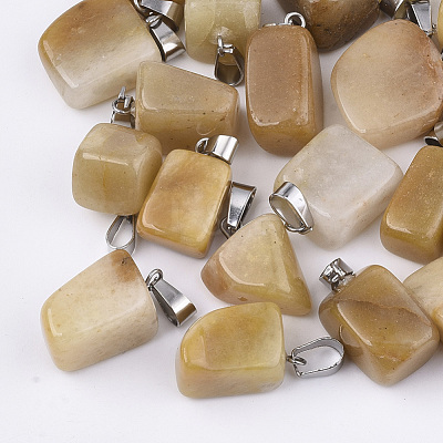 Natural Topaz Jade Pendants G-Q996-22-1