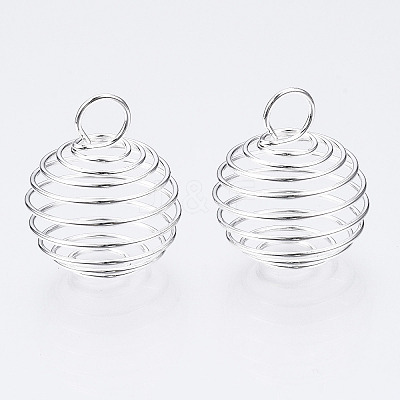 Iron Wire Pendants X1-IFIN-R231-25mm-S-1