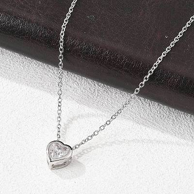 304 Stainless Steel Pendant Necklaces X-NJEW-O108-14P-1
