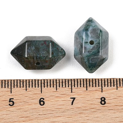Natural Moss Agate Beads GG-CBA3EE1-03B-1