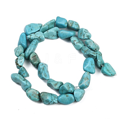 Natural Howlite Beads Strands G-N0312-01D-1