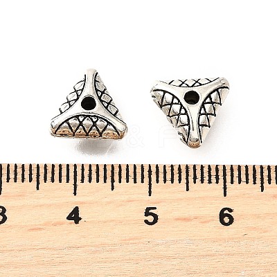 Tibetan Style Alloy Beads TIBE-L008-50AS-1